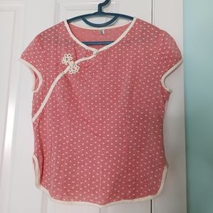 oriental style cotton top